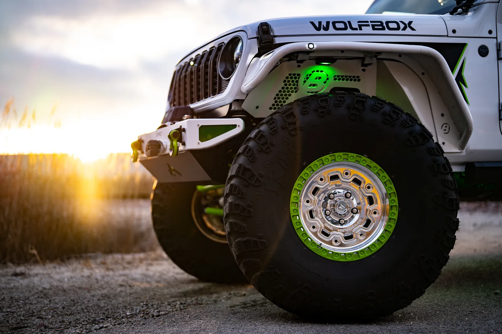 Jeep Wrangler Rubicon custom build by Ernie's Custom Shop